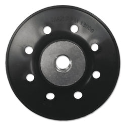 Almohadilla de respaldo de alta resistencia, 4-1/2" x 5/8" -11, 12000 RPM