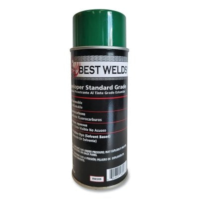 Revelador NDT, lata de 15 oz, colorante visible tipo 2, grado estándar