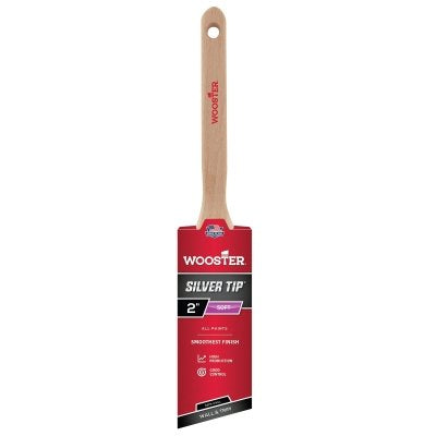 Silver Tip® Paintbrushes, 1 in., 1-1/2 in., 2 in. wide, polyester, wooden handle