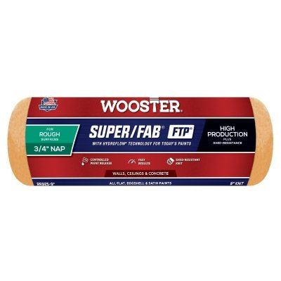 Super/Fab® FTP® Roller Covers, Bulk, 9 Inch, 1/2 Inch Pile Length