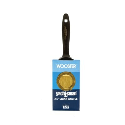 Yachtsman® Brushes, 3 inches wide, China bristles, plastic handle