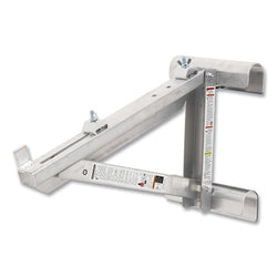 Gato de escalera, cuerpo largo de 2 peldaños, admite etapas de hasta 20 pulgadas de ancho, tipo AA/IAA, capacidad de carga de 300 lb/375 lb, aluminio