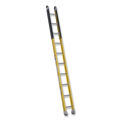 Access ladder, IAA, M7116-1, 4.8 m long, 31.7 cm wide, load capacity 170 kg, fiberglass