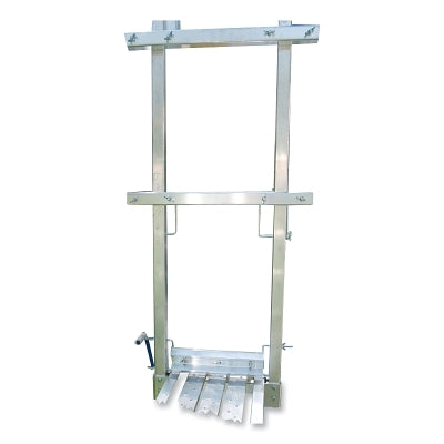 Kit de riel de extremo de gato de bomba de aluminio, ancho, para etapas de 20 a 24 pulgadas