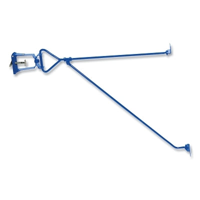 Folding pump jack stand, 96 cm long, 95 cm wide, 8.2 cm high, aluminum