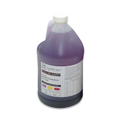 Kolor-Safe® Liquid Acid Neutralizer, 4 one-gallon containers, changes color
