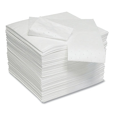 Almohadillas y rollos absorbentes, 150 pies de largo x 16 pulgadas de ancho, universales, premium, de tres capas, verdes, rollo