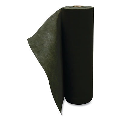 Alfombra absorbente para tráfico, 300 pies de largo x 36 pulgadas de ancho, universal, absorción de 40 galones, ligera, gris