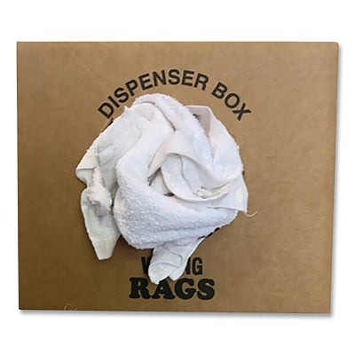 Mop handles, box, 50 lb, cotton, white