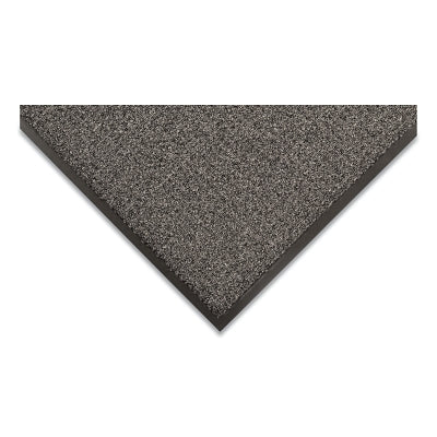 Uptown™ Entrance Mat, 138, 3/8 in. x 3 ft. W x 5 ft. L, 36 oz., Tufted Loop Adhesive, Vinyl Backing, Brown