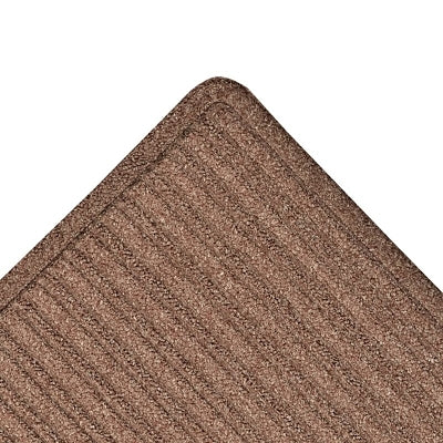 Barrier Rib™ Scrape &amp; Dry Entrance Mat, 161, 3/8 in. x 4 ft. W x 6 ft. L, 20 oz. Polyethylene with Loops, Rubber, Charcoal