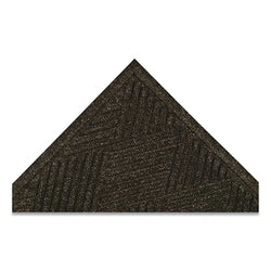 Felpudo de entrada con logotipo personalizado Superior Impact™, 193, 3/8 pulg. x 4 pies de ancho x 10 pies de largo, nailon de pelo cortado de 24 oz, reverso de vinilo, letras blancas
