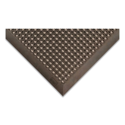 Oct-O-Flex™ Drainage Entrance Mat, 599, 1/2 in. x 4 ft. W x 6 ft. L, Natural Rubber, Black