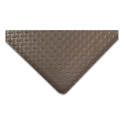 Saddle Trax® Anti-Fatigue Mat, 979, 2.54 cm x 91 cm x 152 cm, Redstop™ Anti-Slip Base/UniFusion™ PVC Foam/Vinyl Surface, Black/Yellow