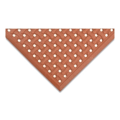 Superflow™ Reversible Drainage Anti-Fatigue Mat, T18, 1.6 cm x 1.2 m x 1.8 m, Nitrile, Red