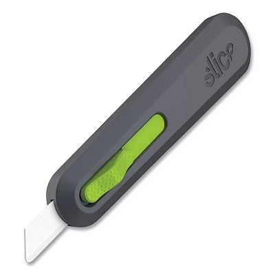 Navaja multiusos autoretráctil, 15 cm de largo, cerámica, mango de plástico, color negro