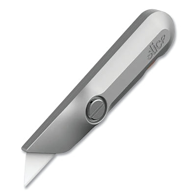 Drywall spatula, 6.1 inches long, fixed, ceramic, zirconium oxide, silver/orange