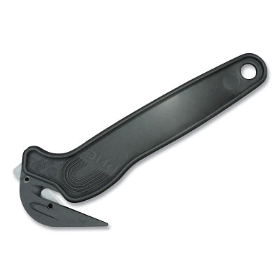 Disposable film cutter, DFC364MD, metal detectable, recessed blade, carbon steel, plastic body, blue
