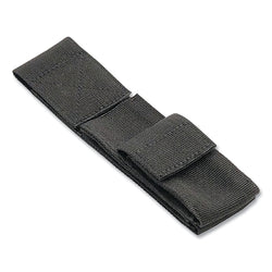 Funda Klever de 2 compartimentos, negra, para cutter de seguridad, de nailon