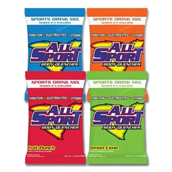 Sports drink mix bags, blue, 2.5 gallons