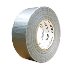 Cinta adhesiva de grado industrial, 48 mm de ancho x 55 m de largo, 9 mil de grosor, color plateado