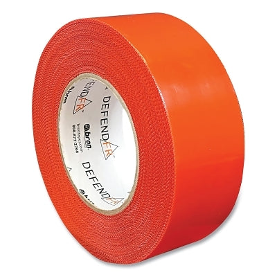 DefendFR™ Flame Retardant Polyethylene Tape, BT-4016, Premium Quality, 48 mm Wide x 55 mm Long, Straight Edge, White
