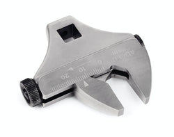 Llave de pata de gallo ajustable de 0-29 mm, métrica, con accionamiento de 3/8"