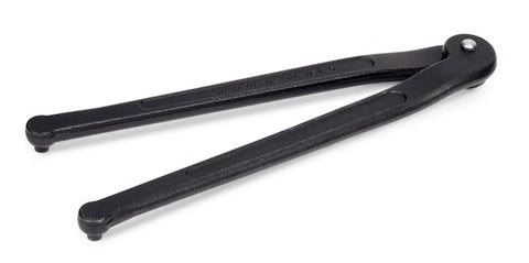 Llave inglesa de pasador frontal ajustable de 6-3/8"