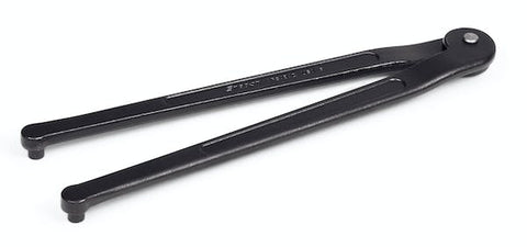 Llave inglesa de pasador frontal ajustable de 10-3/8"