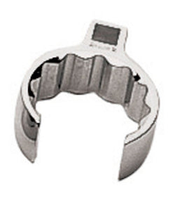 Llave de pata de gallo con tuerca abocinada profunda Flank Drive® de 2" SAE de 12 puntas con accionamiento de 1/2"