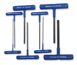 Juego de llaves hexagonales métricas en forma de T de 8 piezas (2,5-10 mm)