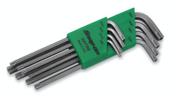 Juego de llaves en forma de L a prueba de manipulaciones TORX® de 8 piezas (TR9-TR40)
