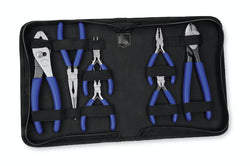 Juego de cortadores y alicates con agarre de vinilo de 7 piezas (Blue-Point®)