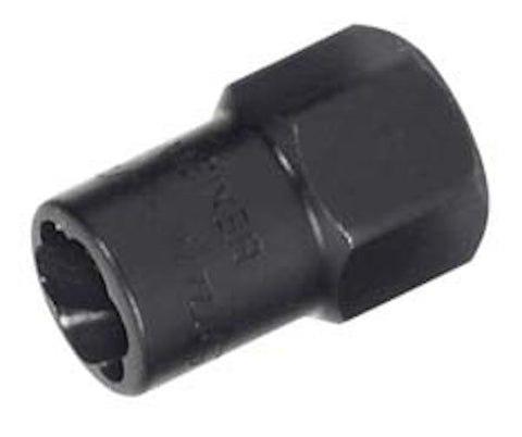 Extractor de sujetadores de cabeza hexagonal de 3/8" con accionamiento de 3/8"