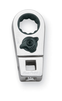 Llave de pata de gallo con trinquete de 16 mm, métrica, de 12 puntas y accionamiento de 3/8" (Blue-Point®)