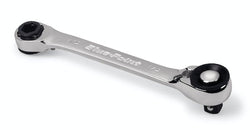 Llave combinada con destornillador de punta de trinquete de 4" y minitrinquete de 1/4" (Blue-Point®)