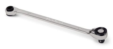 Llave combinada con destornillador de punta de trinquete y minitrinquete de 6" con accionamiento de 1/4" (Blue-Point®)