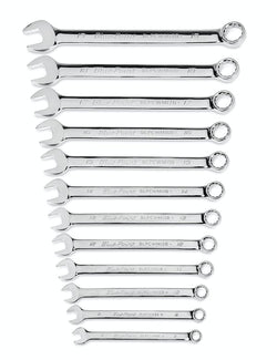 Juego de llaves combinadas métricas de 12 puntas (8–19 mm) de 12 piezas (Blue-Point®)