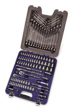 Juego de servicios generales métrico/SAE con accionamiento de 3/8" de 100 piezas (Blue-Point®)
