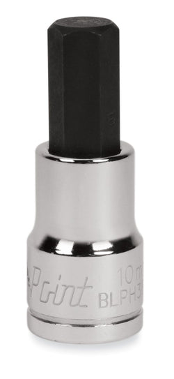 Destornillador de vaso hexagonal estándar de 10 mm, métrico, con accionamiento de 3/8" (Blue-Point®)