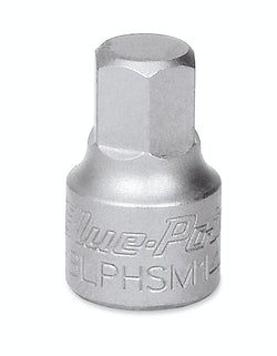 Dado con punta hexagonal rechoncha de 8 mm, métrico, con accionamiento de 1/4" (Blue-Point®)