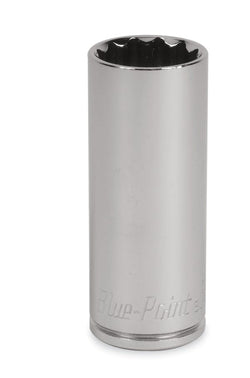Dado SAE de 12 puntas con cuadro de 3/8" y profundidad de 3/4" (Blue-Point®)