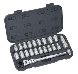 Juego de vasos Pass-Thru® con accionamiento de 3/8" de 22 piezas (Blue-Point®)