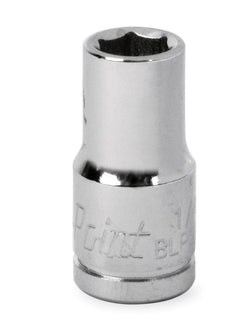 Dado poco profundo SAE de 6 puntas con cuadro de 1/4" (Blue-Point®)
