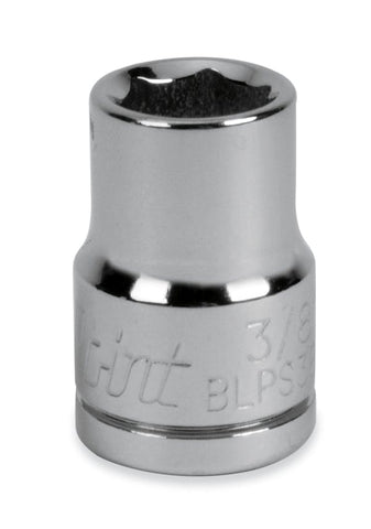 Dado poco profundo SAE de 6 puntas con cuadro de 3/8" (Blue-Point®)
