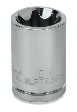 Dado estándar TORX® E18 con cuadro de 3/8" (Blue-Point®)