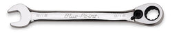 Llave de boca/caja con trinquete acodada de 15° SAE de 9/16" y 12 puntas (Blue-Point®)