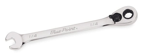 Llave de boca/caja de trinquete acodada de 15° SAE de 12 puntas y 1/4" (Blue-Point®)