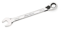 Llave combinada con trinquete acodada de 15°, métrica, de 12 puntas y 10 mm (Blue-Point®)