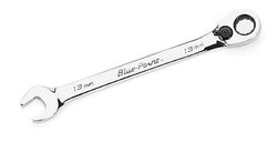 Llave combinada con trinquete acodada de 15°, métrica, de 12 puntas y 13 mm (Blue-Point®)